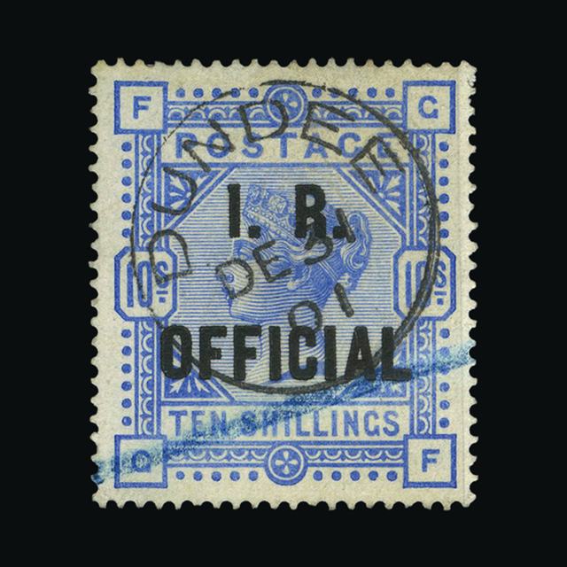 Lot 13661 - Great Britain - Officials 1884-88 -  UPA UPA Auction UPA 97