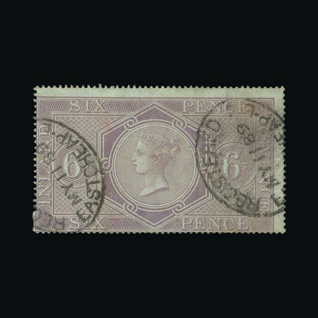 Lot 13732 - Great Britain - Postal Fiscals 1860-67 -  UPA UPA Auction UPA 97
