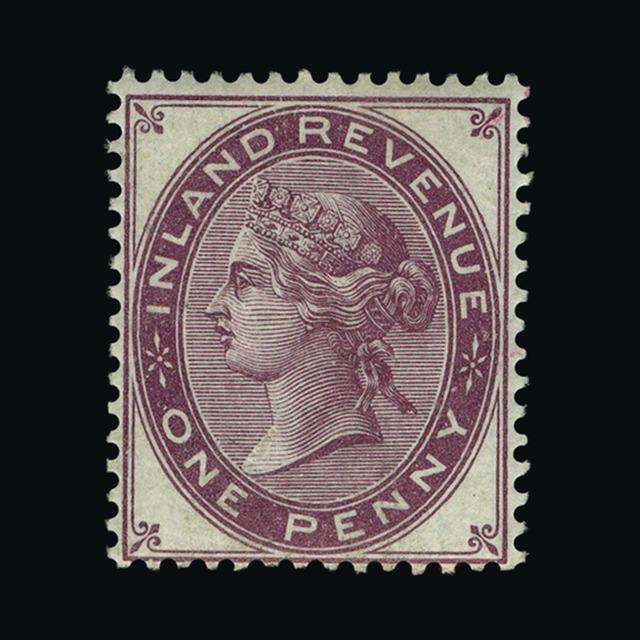 Lot 13733 - Great Britain - Postal Fiscals 1867-81 -  UPA UPA Auction UPA 97