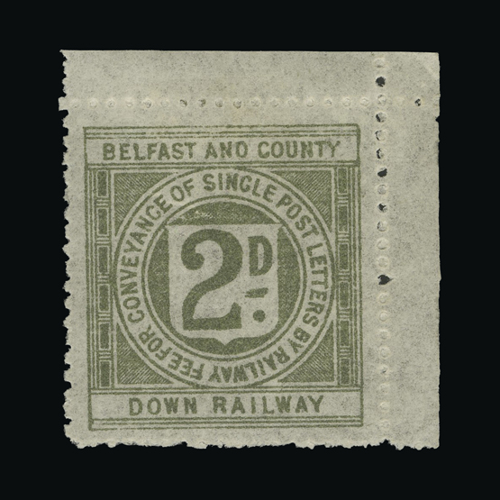 Lot 13751 - Great Britain - Railway Letter Stamps  -  UPA UPA Auction UPA 97