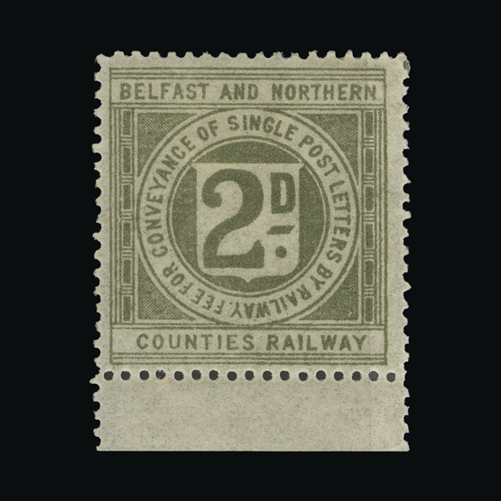 Lot 13754 - Great Britain - Railway Letter Stamps 1892 -  UPA UPA Auction UPA 97