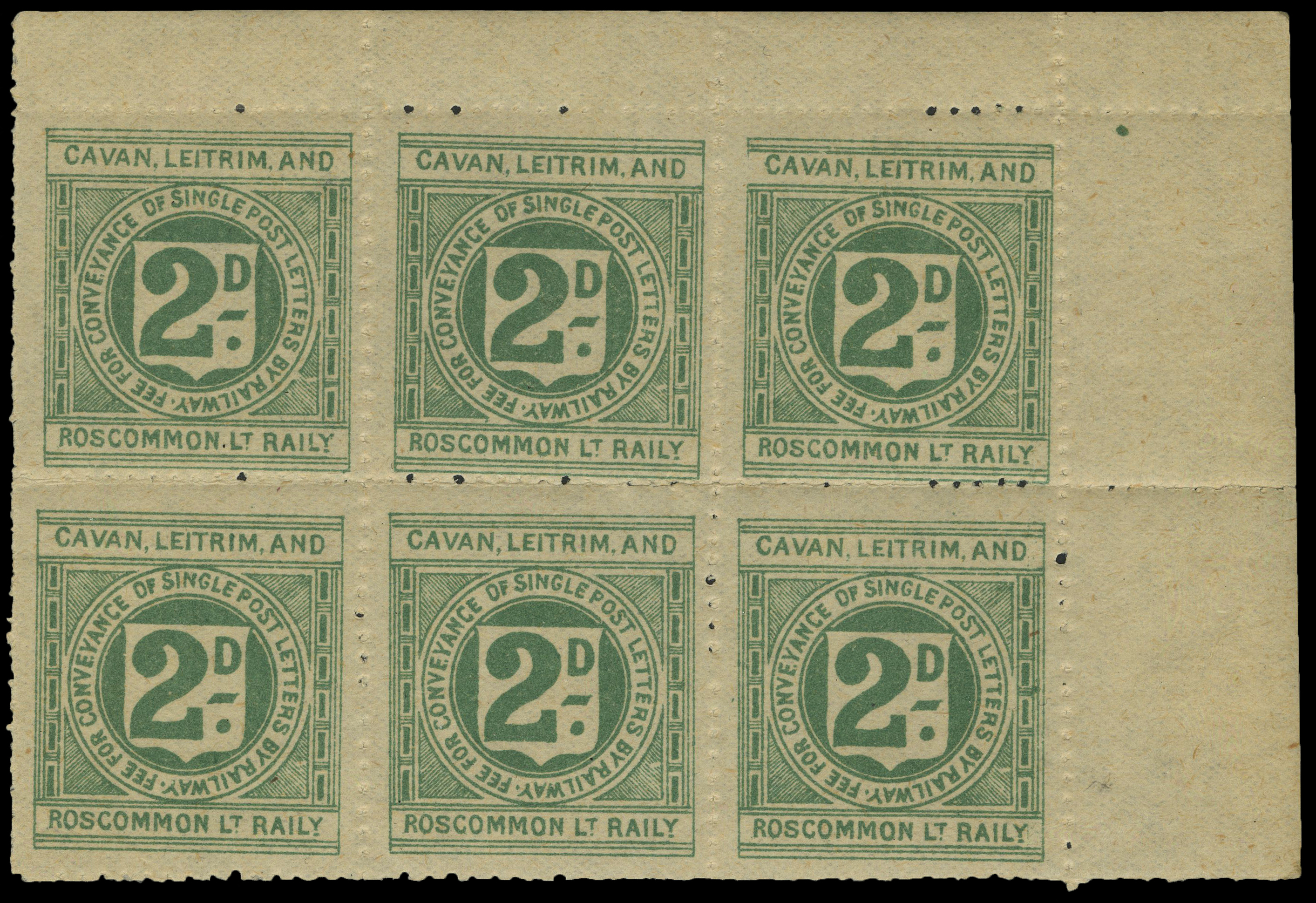 Lot 13762 - Great Britain - Railway Letter Stamps  -  UPA UPA Auction UPA 97