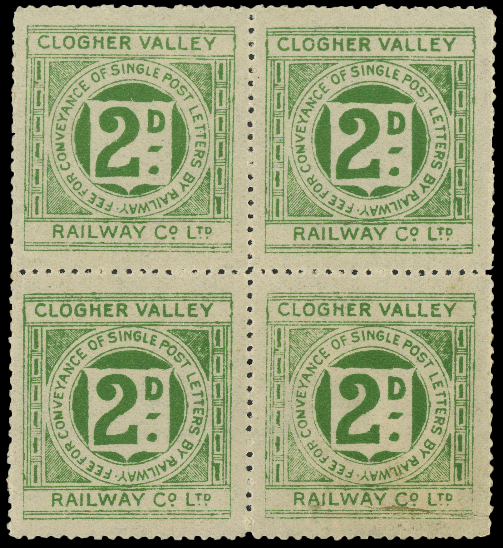 Lot 13765 - Great Britain - Railway Letter Stamps  -  UPA UPA Auction UPA 97