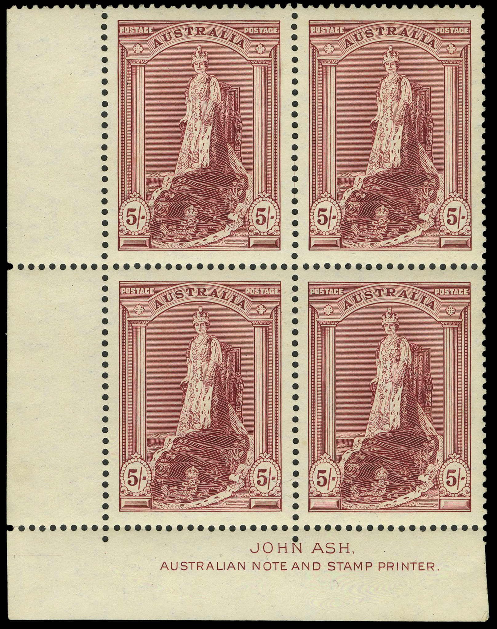 Lot 1505 - Australia 1938 -  UPA UPA Auction UPA 97