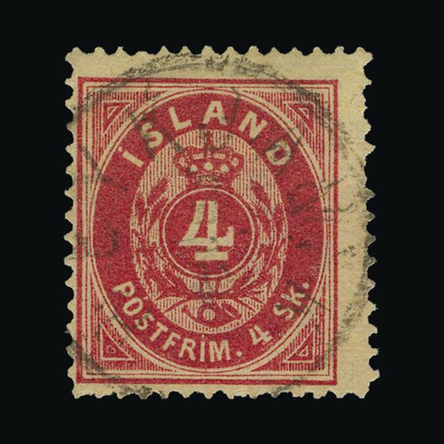 Lot 15215 - Iceland 1873 -  UPA UPA Auction UPA 97