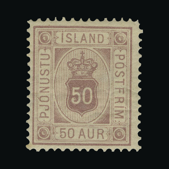 Lot 15222 - Iceland 1876-95 -  UPA UPA Auction UPA 97