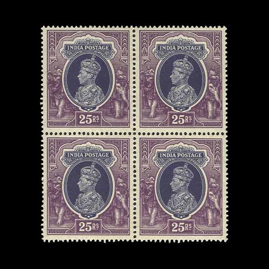 Lot 15407 - india 1937 -  UPA UPA Auction UPA 97