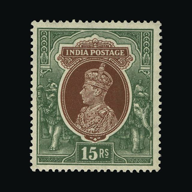 Lot 15411 - india 1937 -  UPA UPA Auction UPA 97