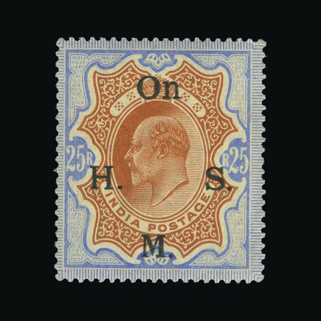 Lot 15574 - india - officials 1909 - UPA UPA Auction UPA 97 Lot 15574 - india - officials 1909 - UPA UPA Auction UPA 97