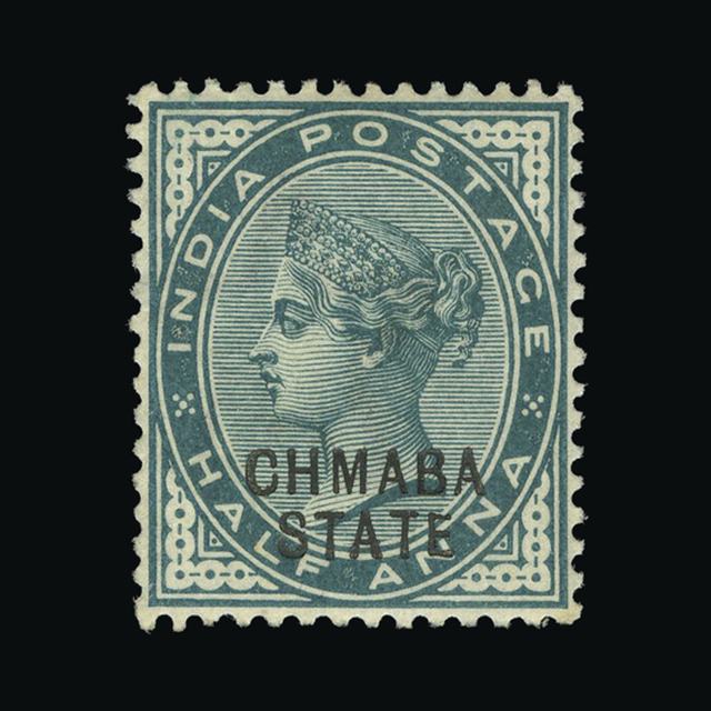 Lot 15623 - India - States - Chamba 1887-95 -  UPA UPA Auction UPA 97