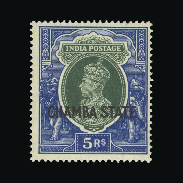 Lot 15632 - India - States - Chamba 1938 -  UPA UPA Auction UPA 97