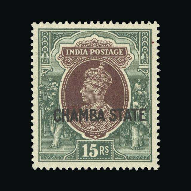 Lot 15634 - India - States - Chamba 1938 -  UPA UPA Auction UPA 97