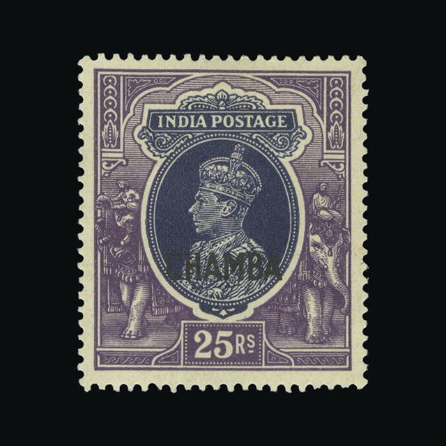 Lot 15659 - India - States - Chamba 1942-47 - UPA UPA Auction UPA 97 Lot 15659 - India - States - Chamba 1942-47 - UPA UPA Auction UPA 97