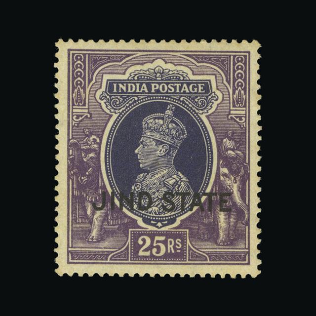 Lot 15799 - India - States - Jind 1937 -  UPA UPA Auction UPA 97