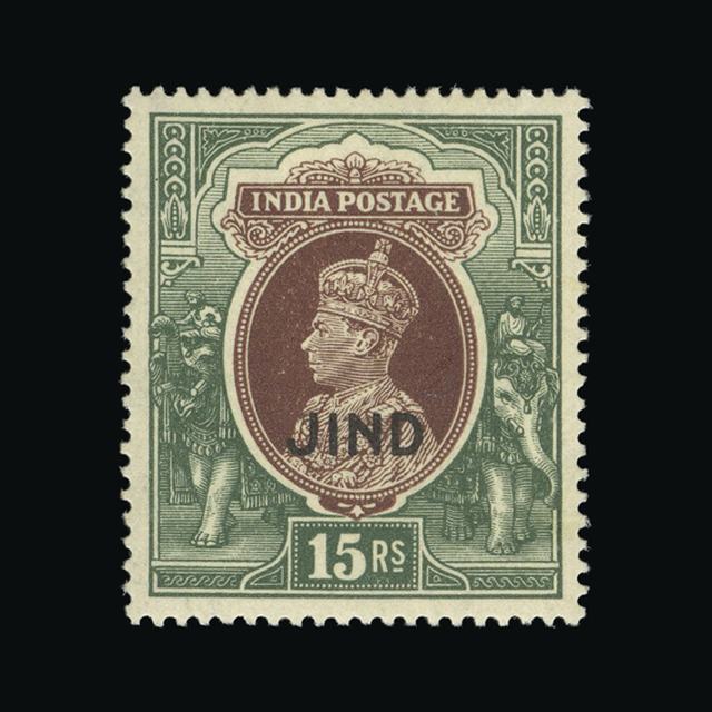 Lot 15817 - India - States - Jind 1941 -  UPA UPA Auction UPA 97