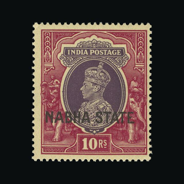 Lot 15828 - India - States - Nabha 1938 -  UPA UPA Auction UPA 97