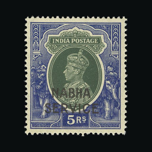 Lot 15840 - India - States - Nabha 1938-43 -  UPA UPA Auction UPA 97