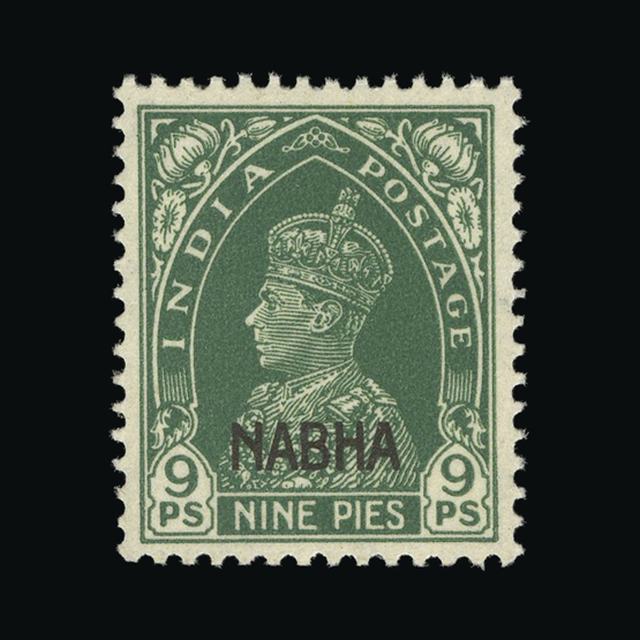 Lot 15844 - India - States - Nabha 1941 -  UPA UPA Auction UPA 97