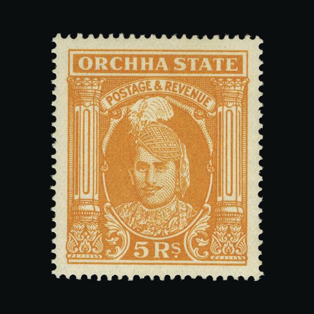 Lot 15851 - India - States - Orchha 1939 -  UPA UPA Auction UPA 97