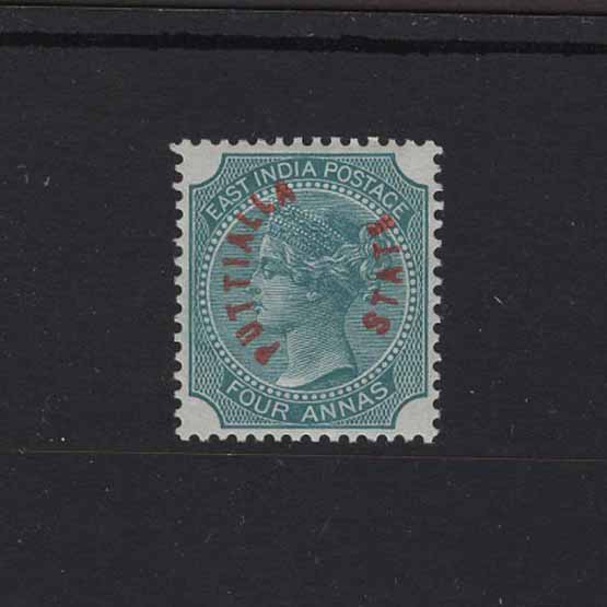 Lot 15853 - India - States - Patiala 1884 -  UPA UPA Auction UPA 97