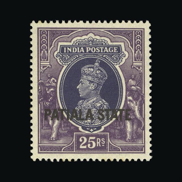 Lot 15860 - India - States - Patiala 1937-38 -  UPA UPA Auction UPA 97