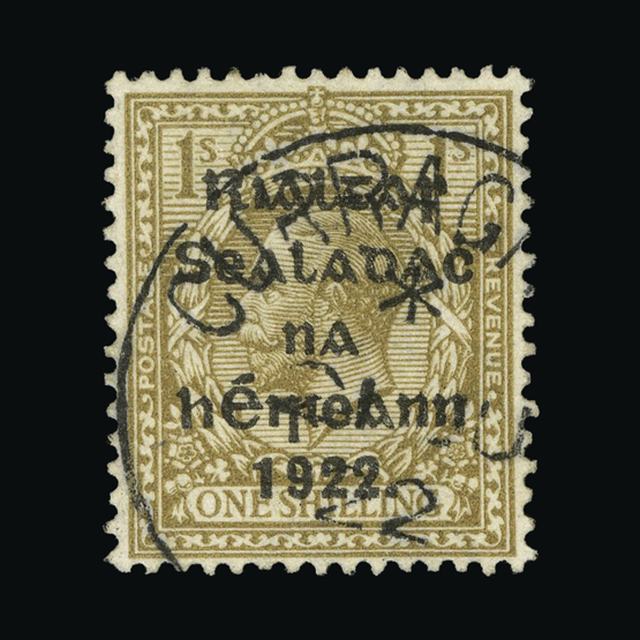 Lot 16021 - ireland 1922 -  UPA UPA Auction UPA 97