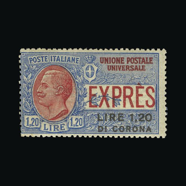 Lot 16169 - Italy - Austrian Territories 1921 - UPA UPA Auction UPA 97 Lot 16169 - Italy - Austrian Territories 1921 - UPA UPA Auction UPA 97