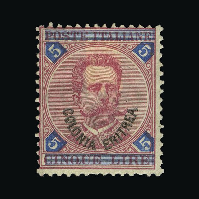 Lot 16184 - Italy - Colonies - Eritrea 1893 -  UPA UPA Auction UPA 97