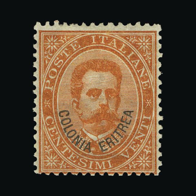 Lot 16188 - Italy - Colonies - Eritrea 1893 -  UPA UPA Auction UPA 97