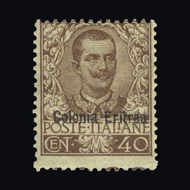 Lot 16194 - Italy - Colonies - Eritrea 1903 -  UPA UPA Auction UPA 97