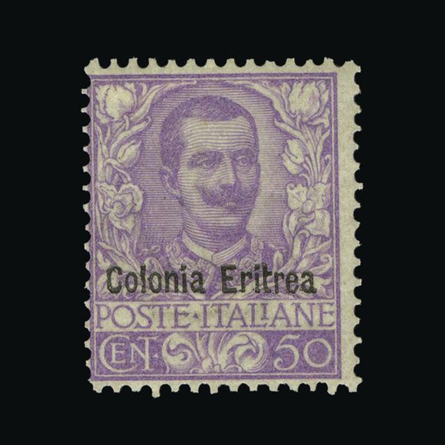 Lot 16195 - Italy - Colonies - Eritrea 1903 -  UPA UPA Auction UPA 97