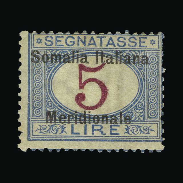 Lot 16251 - Italy - Colonies - Somalia 1906 -  UPA UPA Auction UPA 97