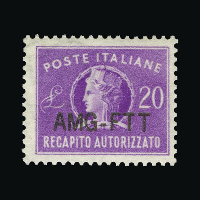 Lot 16314 - Italy - Colonies - Trieste 1954 -  UPA UPA Auction UPA 97