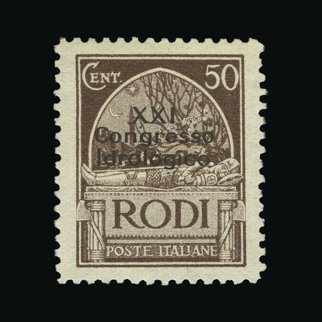 Lot 16349 - Italy - Occupation of Dodecanese Islands 1930 - UPA UPA Auction UPA 97 Lot 16349 - Italy - Occupation of Dodecanese Islands 1930 - UPA UPA Auction UPA 97
