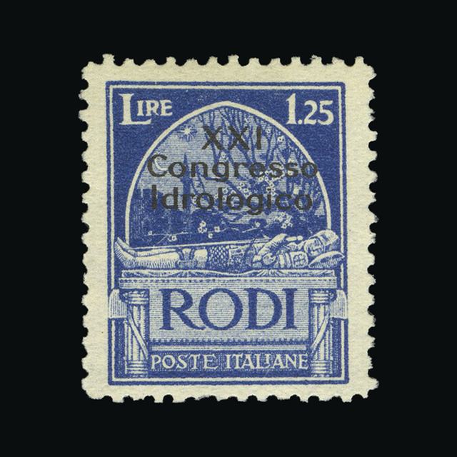 Lot 16350 - Italy - Occupation of Dodecanese Islands 1930 - UPA UPA Auction UPA 97 Lot 16350 - Italy - Occupation of Dodecanese Islands 1930 - UPA UPA Auction UPA 97