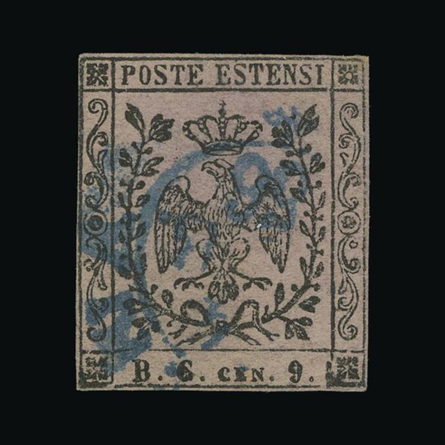 Lot 16409 - Italy - States - Modena 1852-57 -  UPA UPA Auction UPA 97