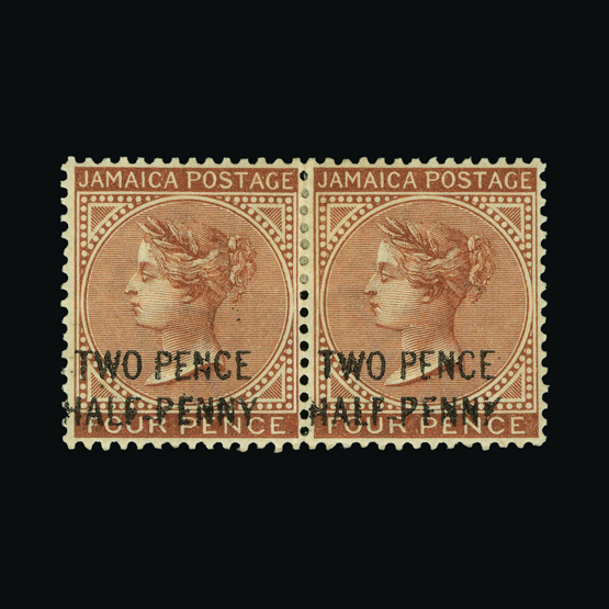 Lot 16500 - jamaica 1890-1 - UPA UPA Auction UPA 97 Lot 16500 - jamaica 1890-1 - UPA UPA Auction UPA 97