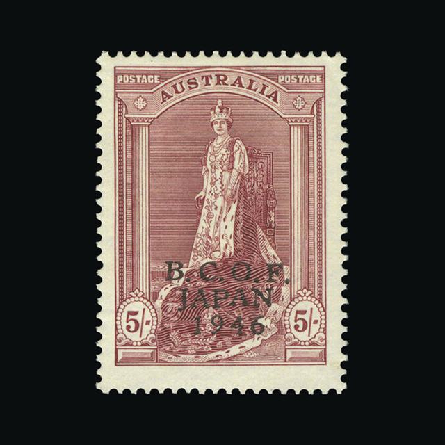 Lot 1711 - Australia - BCOF 1946 - UPA UPA Auction UPA 97 Lot 1711 - Australia - BCOF 1946 - UPA UPA Auction UPA 97
