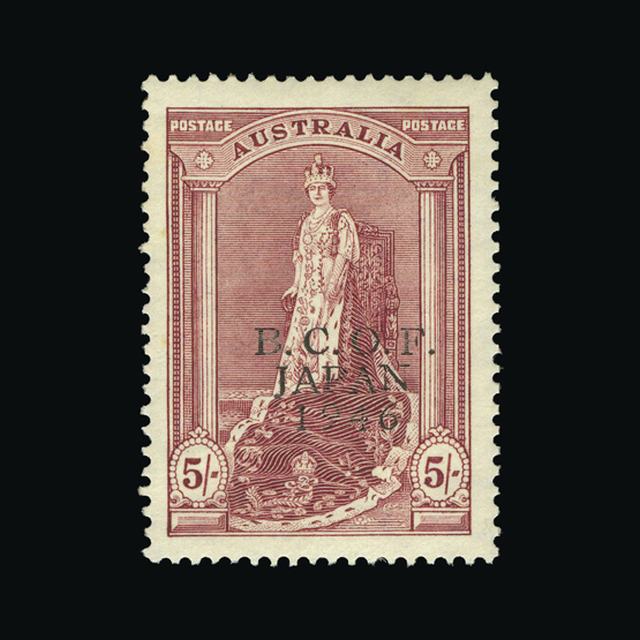 Lot 1720 - Australia - BCOF 1947 - UPA UPA Auction UPA 97 Lot 1720 - Australia - BCOF 1947 - UPA UPA Auction UPA 97