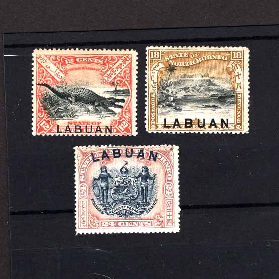 Lot 17422 - Labuan 1897-98 -  UPA UPA Auction UPA 97