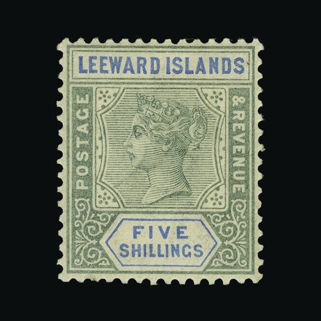 Lot 17463 - leeward islands 1890 -  UPA UPA Auction UPA 97