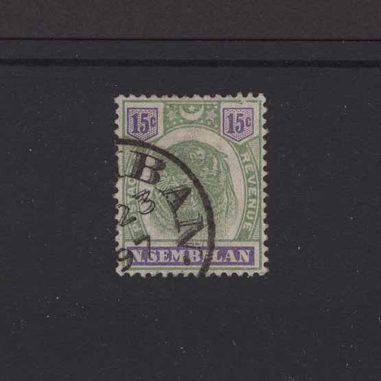Lot 18079 - Malaya - Negri Sembilan 1895-99 -  UPA UPA Auction UPA 97