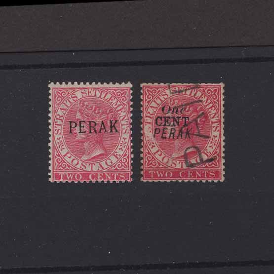 Lot 18190 - malaya - perak 1884-89 -  UPA UPA Auction UPA 97