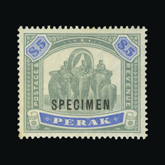 Lot 18196 - malaya - perak 1896 -  UPA UPA Auction UPA 97
