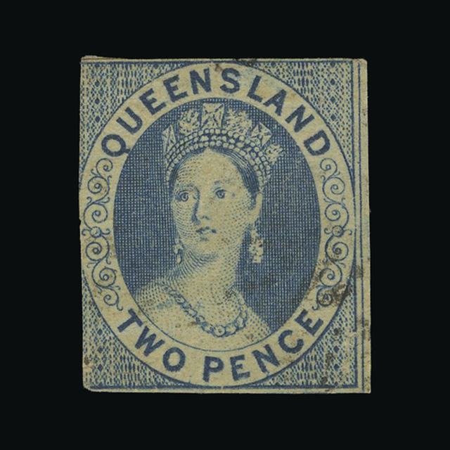 Lot 1829 - Australia - States - Queensland 1860 -  UPA UPA Auction UPA 97