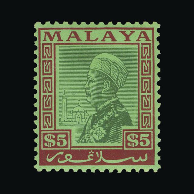 Lot 18315 - malaya - selangor 1935 -  UPA UPA Auction UPA 97