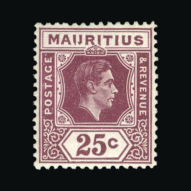 Lot 19105 - Mauritius 1938-49 - UPA UPA Auction UPA 97 Lot 19105 - Mauritius 1938-49 - UPA UPA Auction UPA 97