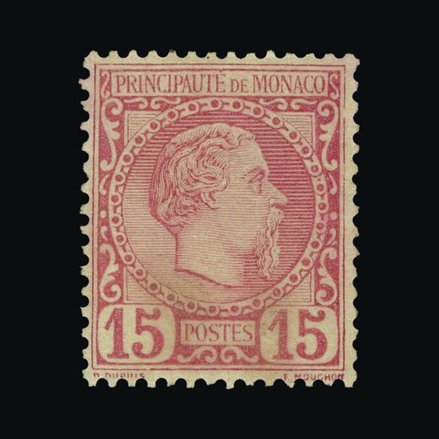 Lot 19188 - Monaco 1885 - UPA UPA Auction UPA 97 Lot 19188 - Monaco 1885 - UPA UPA Auction UPA 97