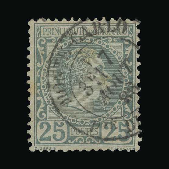 Lot 19197 - Monaco 1885 - UPA UPA Auction UPA 97 Lot 19197 - Monaco 1885 - UPA UPA Auction UPA 97