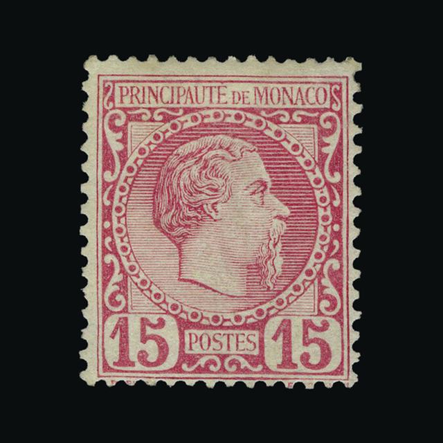 Lot 19207 - Monaco 1885 - UPA UPA Auction UPA 97 Lot 19207 - Monaco 1885 - UPA UPA Auction UPA 97